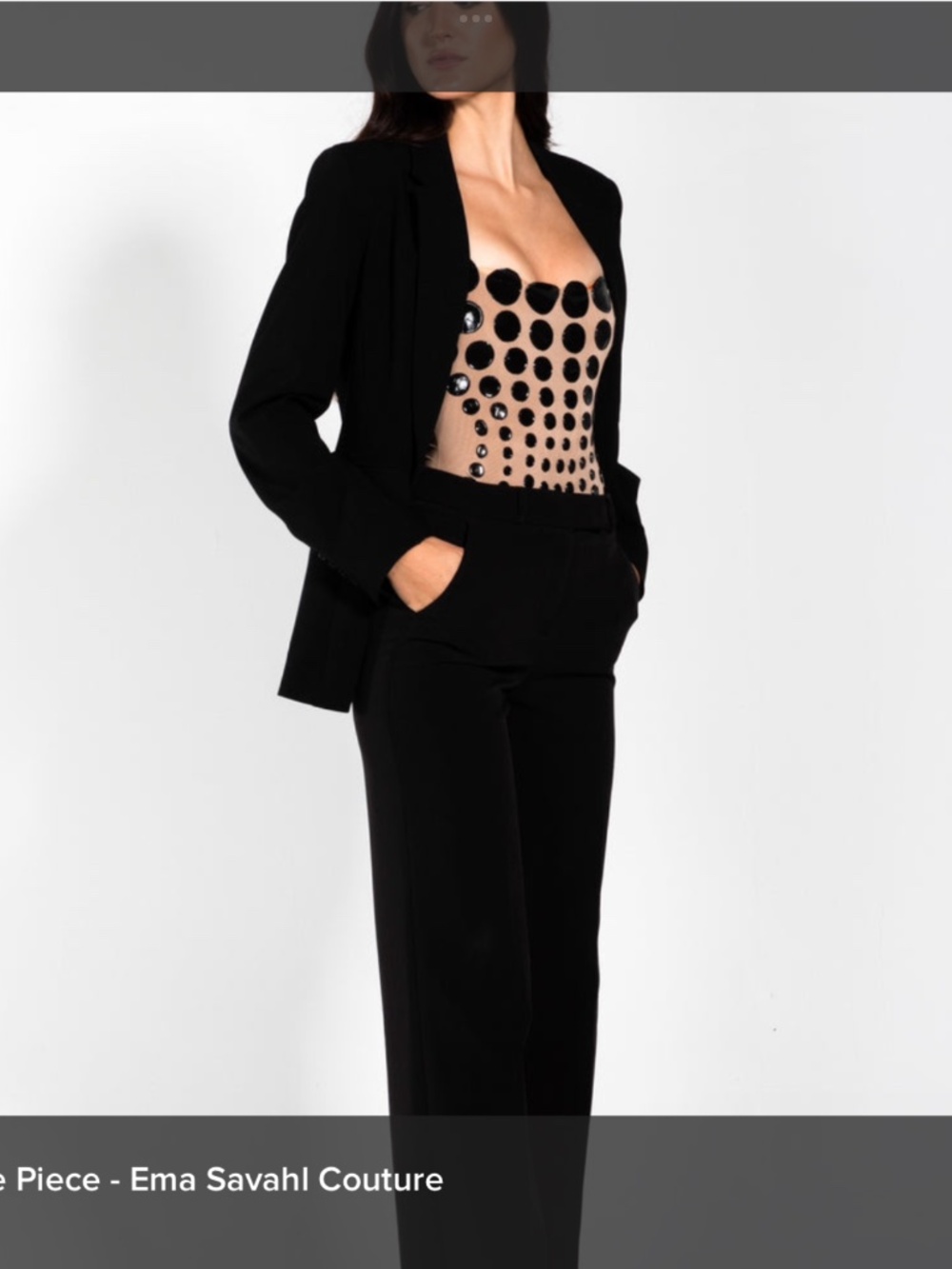 Ema Savahl Ender Bubbles Tan Black One Piece Large - Picture 5 of 12